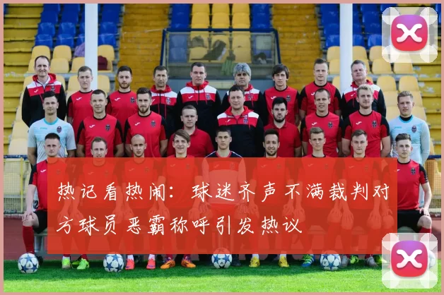 热记看热闹：球迷齐声不满裁判对方球员恶霸称呼引发热议